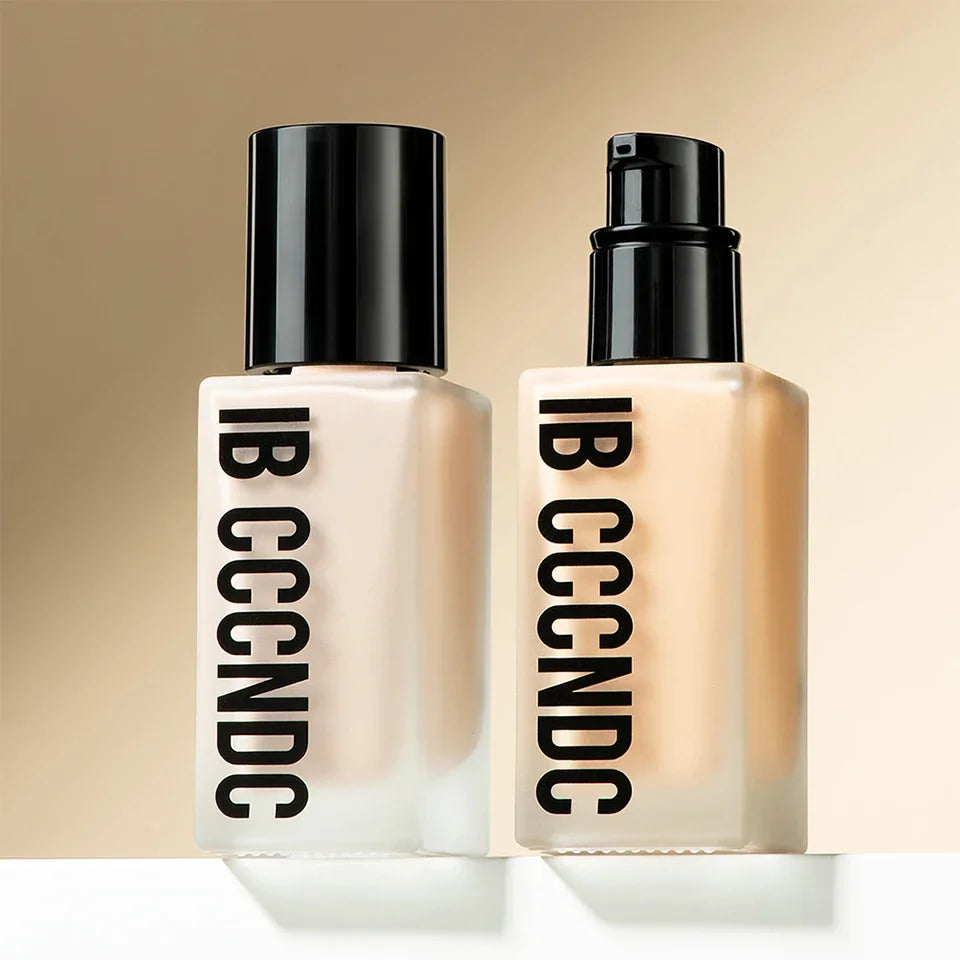 30ml Flawless Foundation Full Coverage Liquid Concealer Foundation For Light Dark Skin Tone Cover Pore Acne Makeup Waterproof